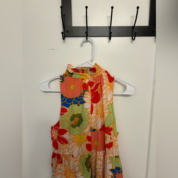 Like New TCEC Floral High-Neck Dress - Picture 9 of 9